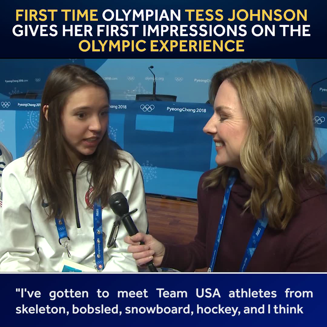 Tess Johnson, 17-year-old Olympian